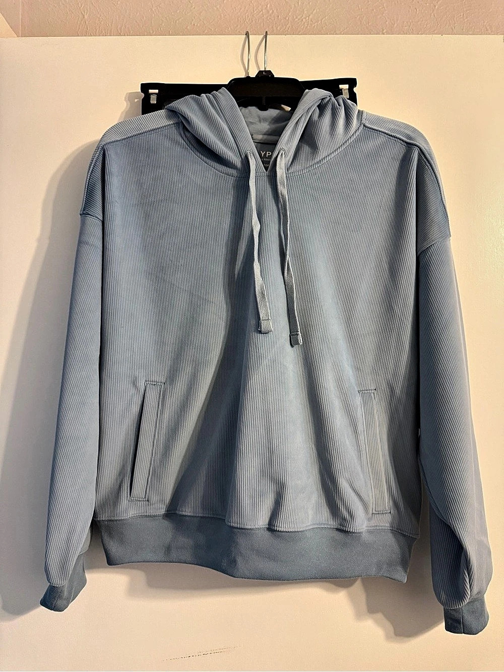 Abercrombie YPB Restore Collection Blue Hoodie & Pants Set Size Large Like New